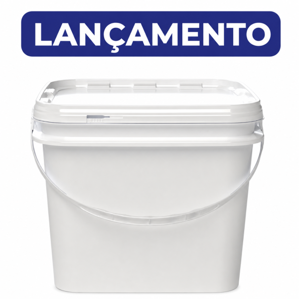 Balde 3,6L Retangular